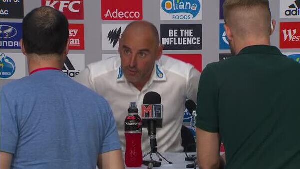 Melbourne Victory press conference