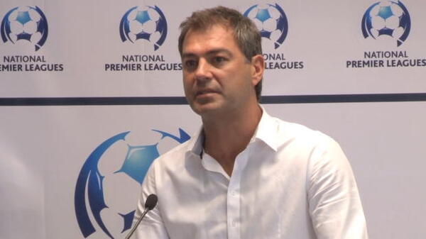 Mark Rudan speaks at the NPL launch