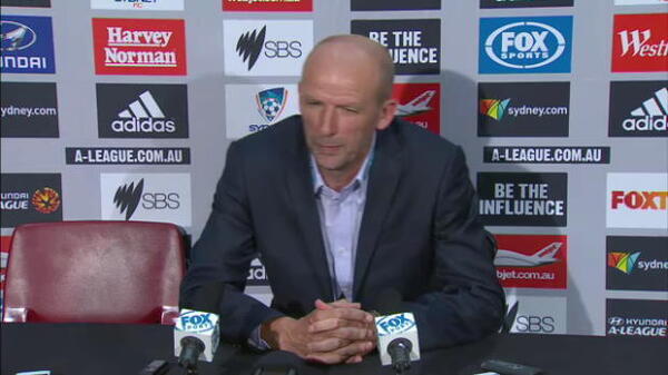 Perth Glory press conference