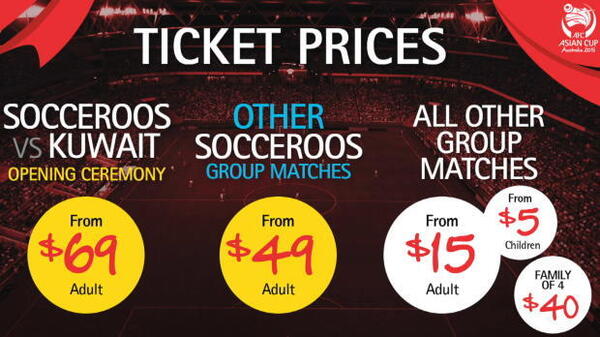 Asian Cup ticketing launch
