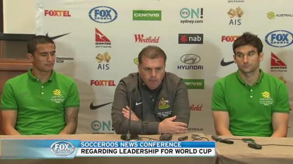 Socceroos captaincy press conference