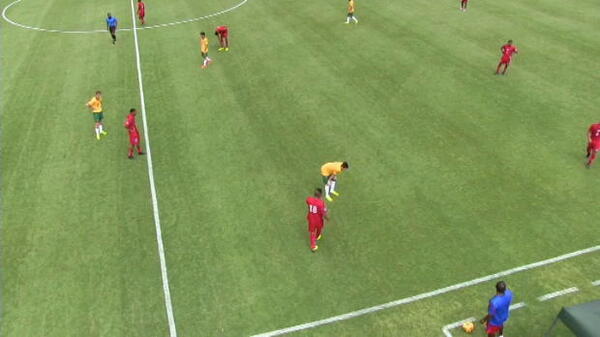 Young Socceroos thrash Bermuda