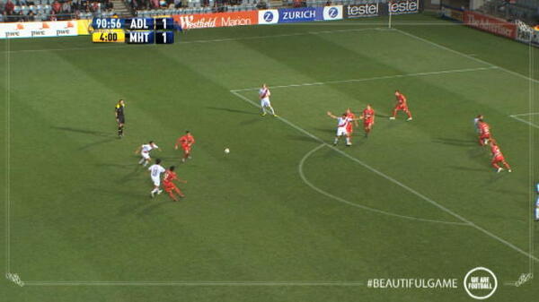 Heart show heart against the Reds