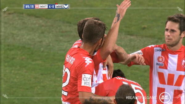 Kewell's strike against Victory