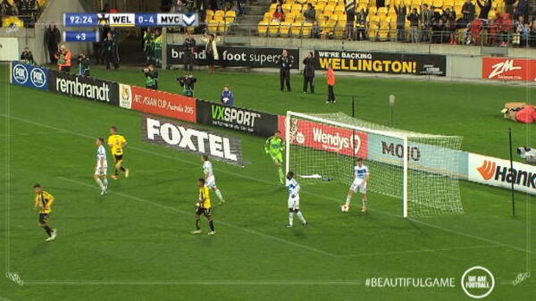 Brockie's Van Basten impression