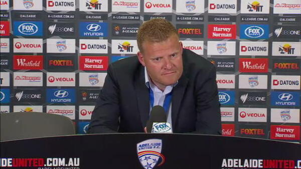 Adelaide United press conference