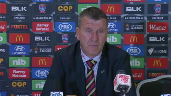 Newcastle Jets press conference