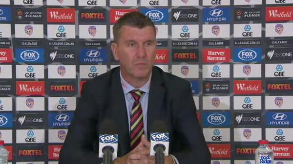 Newcastle Jets press conference