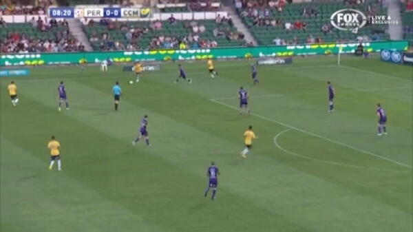 Glory v Mariners first half highlights