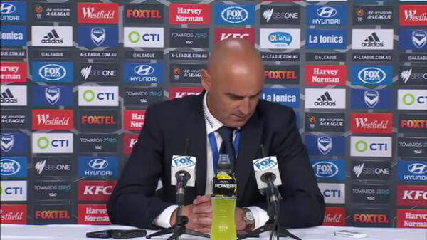 Melbourne Victory press conference