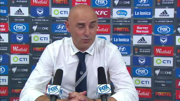 Melbourne Victory press conference