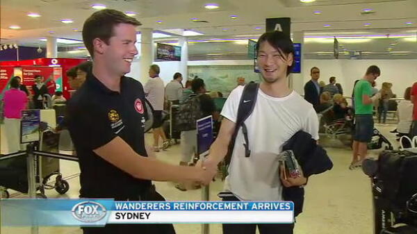 Wanderers' reinforcement arrives