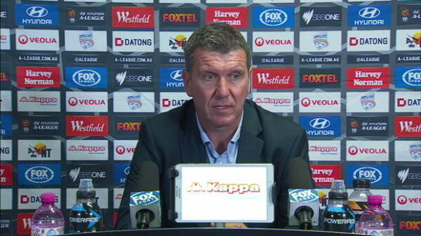 Newcastle Jets press conference