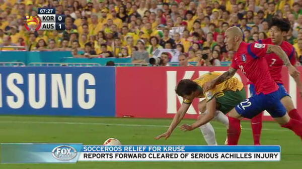 Socceroos relief for Kruse