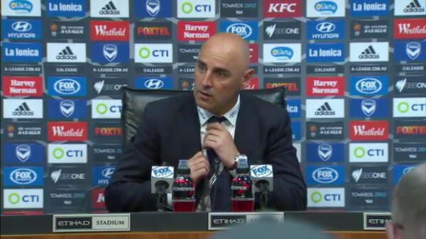 Melbourne Victory press conference