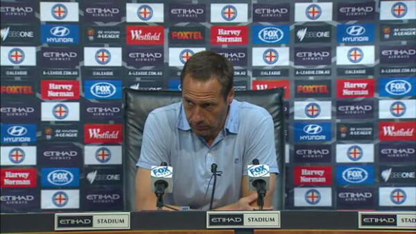 Melbourne City press conference