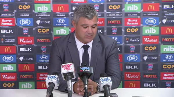 Central Coast Mariners press conference