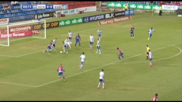 Newcastle Jets v Sydney FC highlights