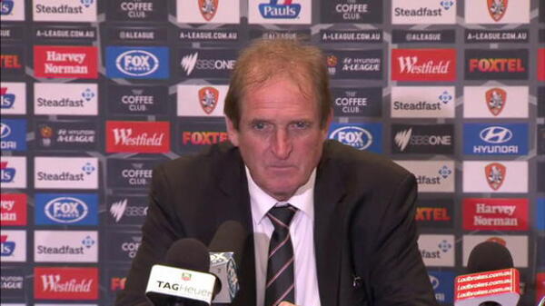 Brisbane Roar press conference