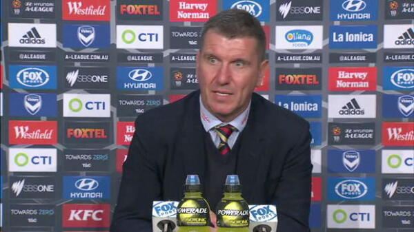 Newcastle Jets press conference