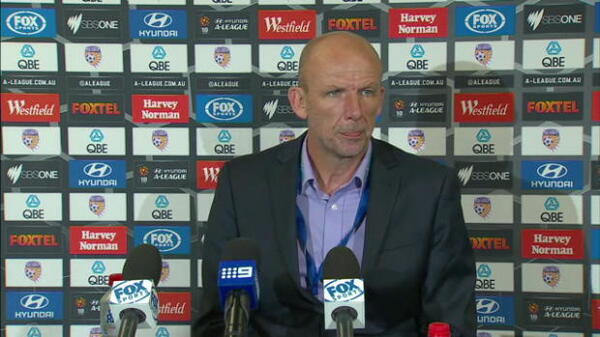 Perth Glory press conference