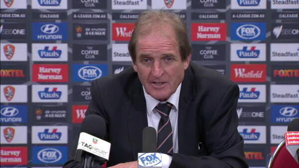 Brisbane Roar press conference