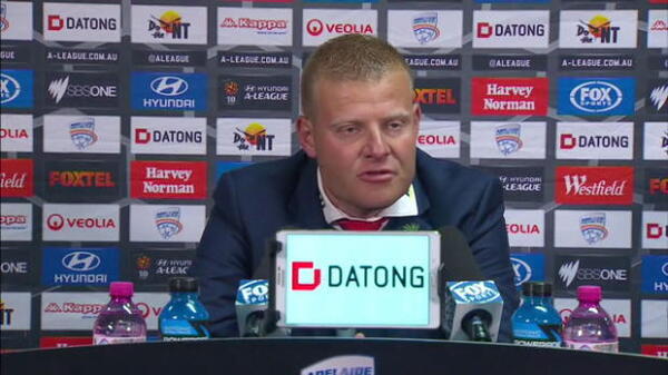 Adelaide United R.27 press conference