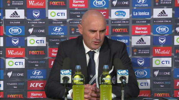 Melbourne Victory press conference