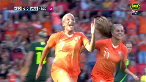 Shanice van de Sanden kick starts the action