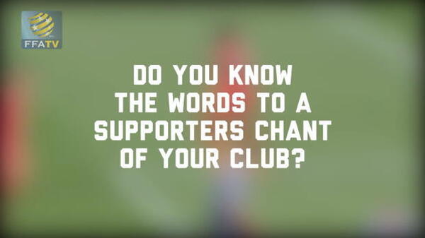 FFA TV | Players and fans singing off same song-sheet