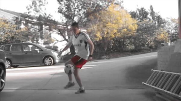 What's your best football trickshot?