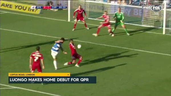 Luongo's home debut for QPR
