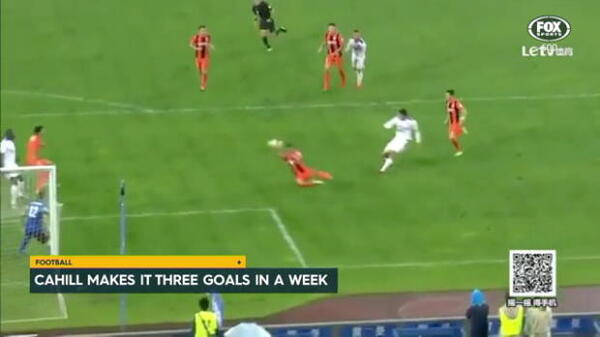 Cahill nets Shanghai winner