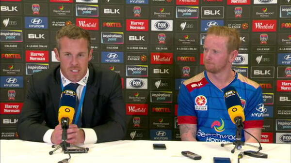 Newcastle Jets Rd3 press conference