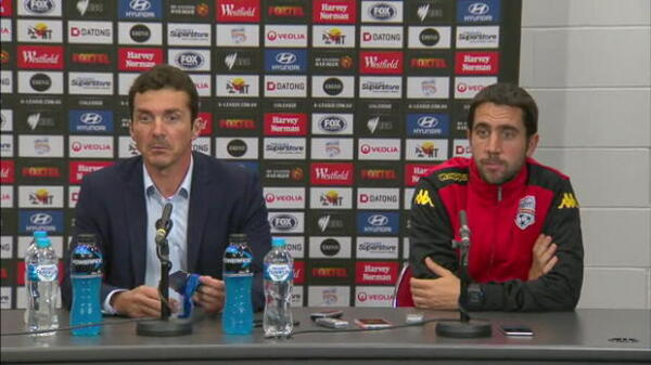 Adelaide United Rd4 press conference