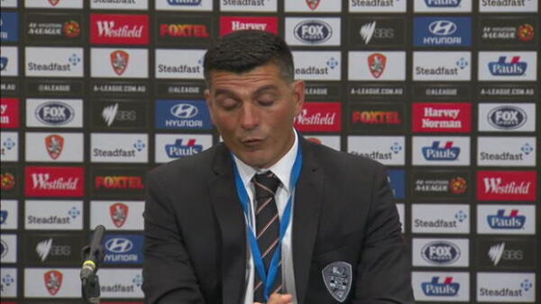 Brisbane Roar Rd4 press conference