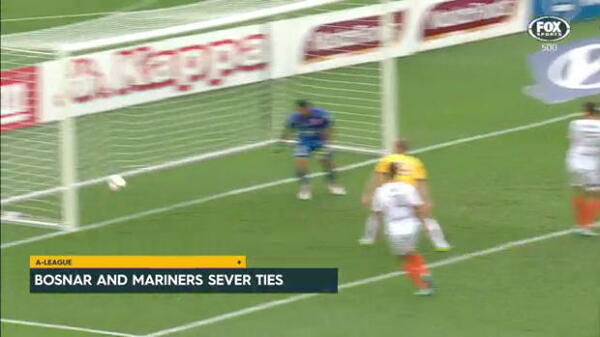 Bosnar and Mariners sever ties