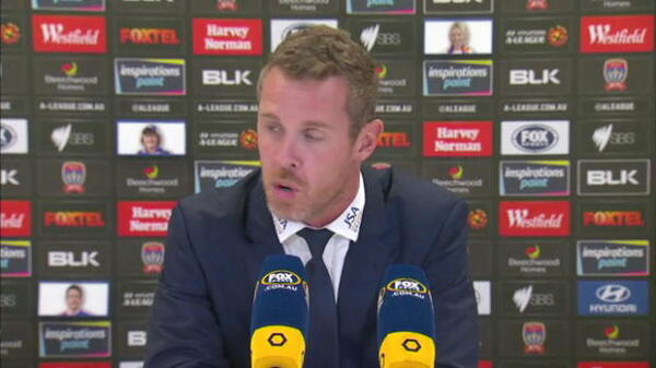 Newcastle Jets Rd15 press conference