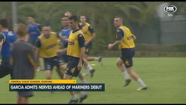 Garcia 'nervous' ahead of Mariners debut