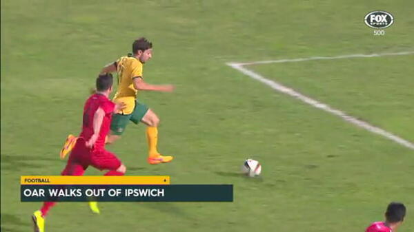 Oar departs Ipswich Town