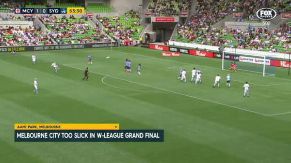 City crowned W-League champions