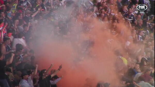 Victory fined for fan behaviour