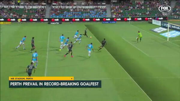 Goals galore in Glory win