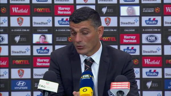 Brisbane Roar Rd23 press conference