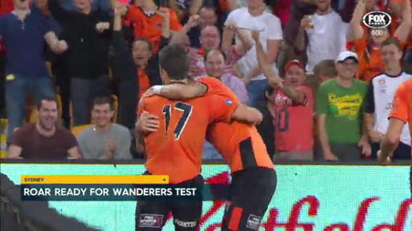 Roar ready for Wanderers test