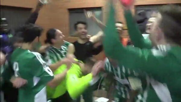 Green Gully celebrate Cup progression