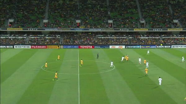 Socceroos' first-half chances