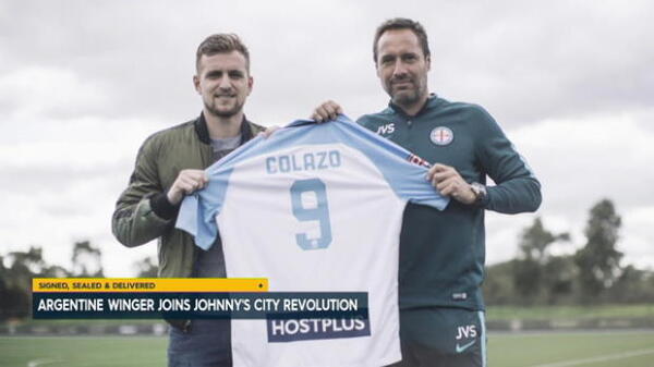 City sign Argentine winger