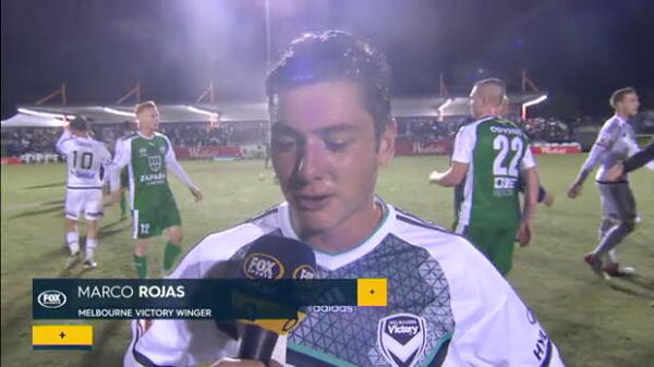 Rojas pleased with FFA Cup showing