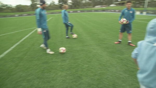 Yoshi schools City's stars